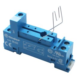 Finder 95.63.SMA DIN rail socket for 3.5 mm pitch relay