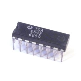 TDA2542 Integrated Circuit Amplifier IF and demodulator AM