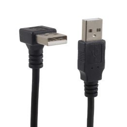 USB 2.0 Cable Type A Male 90 ° angled - Type A Male 0.4 meters
