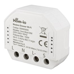 150W Smart Wi-Fi Hom-io 1 Channel Recessed Dimmer Relay Module