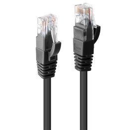 Cat6 UTP Network Cable 0.5m Black