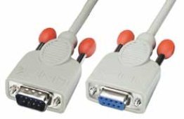 9-pole sub-D M / F serial cable 2 meters