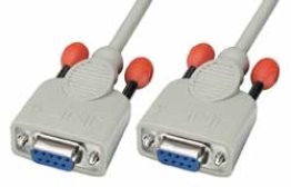 2-pole sub-D F / F serial cable 2 meters for PC-PC connection
