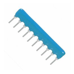 Rete resistiva 9x470 Ohm 2% SIL (9+1 comune) Murata RGLD9X471G
