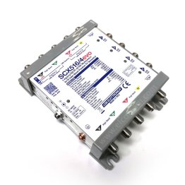 LEM Elettronica SCX516/4evo Multiswitch Ibrido Passante 5 Ingressi e 4 uscite dCSS/SCR