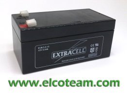 Extracell ELB 3.3-12 Lead-acid battery 12V 3.3Ah