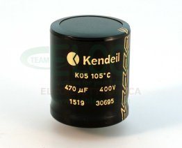 Kendeil electrolytic capacitor 470µF 400VDC 105 ° C 35x40