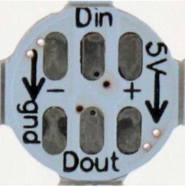 10x10mm ARGB Addressable LED Module WS2812B 5VDC SMD 5050