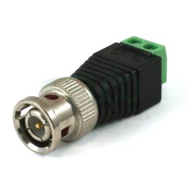 Video Signal Adapter BNC Plug - Screw Terminal