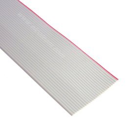 Flat 26-pin Gray cable per meter