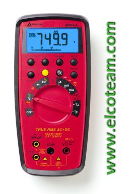 Amprobe 38XR RMS digital multimeter with PC interface
