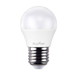 Lampadina Mini Sfera a LED 6W 230VAC E27 Luce Bianca Naturale 4000K 470lm