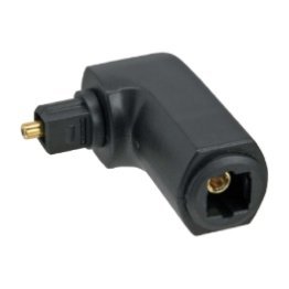 90 ° Toslink Adapter Male Female Plug-Socket