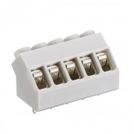 Lumberg KRESW 05 Morsetto a vite 5 poli passo 5mm inclinato a 45°