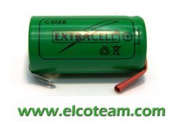 Battery half torch C 4Ah Ni-Mh lamellae