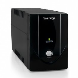 Vultech UPS800VA-LITE UPS with Bypass and Schuko outputs