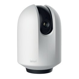 Isiwi Round Indoor HD Wi-Fi Motorized Camera with Micro SD Storage and Cloud