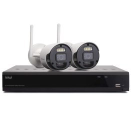 Isiwi Connect2 Wi-Fi Video Surveillance Kit with 8-Channel NVR and 2 Outdoor Wi-Fi Cameras