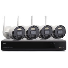Isiwi Connect 4 Wi-Fi Video Surveillance Kit with 8-Channel NVR and 4 Outdoor Wi-Fi Cameras