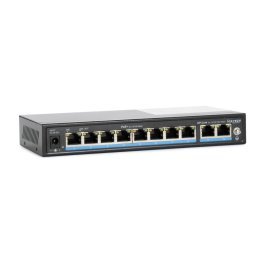 Vultech POE2082GE-120W PoE switch + 8 10/100 ports + 2 10/100/1000 Gigabit Uplink ports