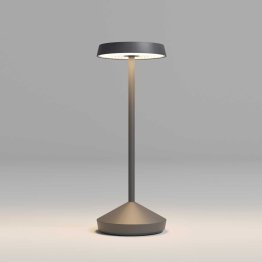 REDO Sophie Table Lamp Gray Rechargeable Dimmable LED 2,2W IP65 with charging base