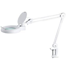 6W 560Lm lamp with 5 diopter magnifying lens and KML-56M adjustable arm