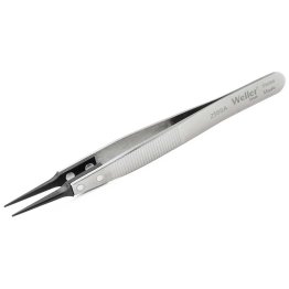 Erem 258SA Tweezers in stainless steel 120mm with pointed synthetic tips