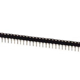 Connettore strip a tulipano con pin torniti 32 poli passo 2,54mm