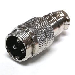 Connettore Microfonico Maschio Volante 3 Poli