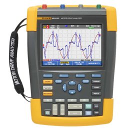 Motor Drive Analyzer Fluke MDA-550 Serie III 4 canali 500 MHz per la verifica di Inverter e Azionamenti Motore, Albero Motore e Armoniche