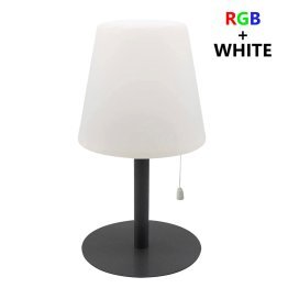 Linda model wireless RGB+W colored table lamp