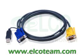 ATEN 2L-5202UP 2m cable for USB KVM