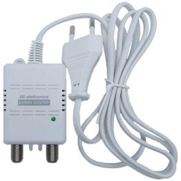 MIni alimentatore stabilizzato per antenna TV 12V 470mA con connessione F