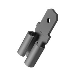 6.3mm Female to 4.8mm Male Faston Adapter - TE Connectivity 1742597-1