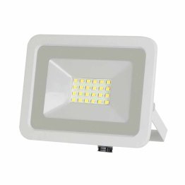 Slim LED floodlight White 200-265VAC for outdoor use 20W 4000K Natural light