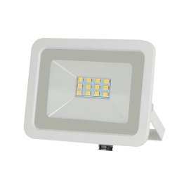 Faro Proiettore LED slim Bianco 200-265VAC da esterno 10W 4000K Luce naturale