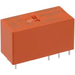 Schrack RT314024 Relè elettromeccanico 24VDC SPDT 16A/250VAC passo 5 mm, 9-1393239-8