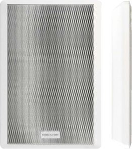 MONACOR ESP-130/WS Cassa acustica diffusore da parete sottile 100V/5W