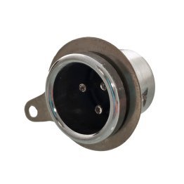 Geloso type 3-pole male panel connector