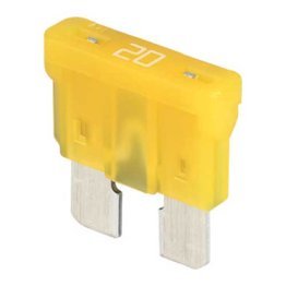 Fusibile per auto a lama 20A 32V 19mm ATO giallo 0287020.PXCN