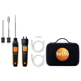 Testo 0563 0010 Instrumentation KitSmart Probes for HVAC systems thermometer and pressure gauge