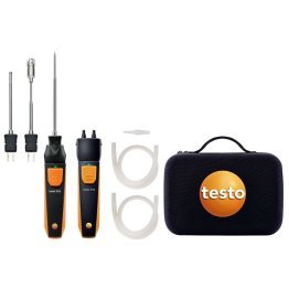 Testo 0563 0010 Kit StrumentazioneSmart Probes per sistemi HVAC termometro e manometro