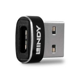 Lindy 41884 Compact USB A to USB-C Adapter