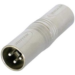 Neutrik NA3MM Adapter 3-pin XLR plug - 3-pin XLR plug