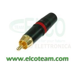 Neutrik NYS373 Red RCA Plug