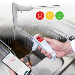 TESTO 270 Tester olio frittura SMART con connettività BT | 0563 2770 | Qualificato HACCP