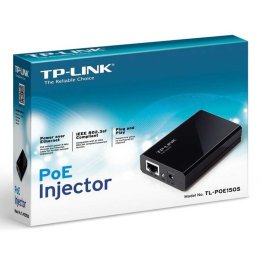 Tp-Link TL-POE150S Alimentatore Iniettore PoE Power over Ethernet (PoE) IEEE 802.3af