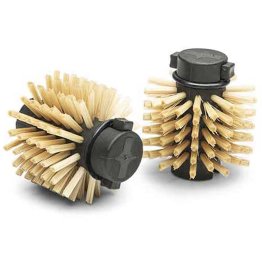 Weller WATCBF | Spazzole di ricambio in Fibra per pulitore automatico di punte WTAC100 | ⌀ 43 mm 2 pezzi