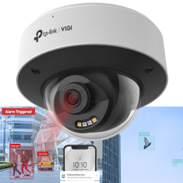 VIGI InSight S285 | Telecamera Smart con AI Avanzata | Wi-Fi - 8MP 2,8mm Full-Color AI