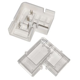 Connettore Angolare 90° Per Strisce LED 220V